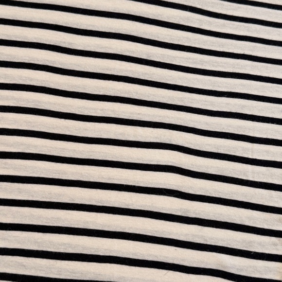 J. Crew Stripped Tissue Turtleneck - Picture 2 of 5